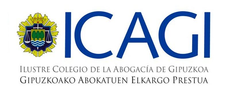 Logotipo Icagi colegio de abogacía de Gipuzkoa